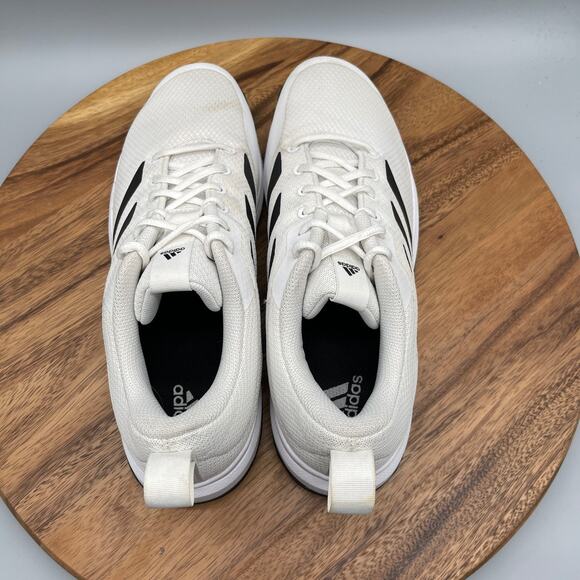 Adidas Game Spec Tennis Shoes Mens Size 10.5 White Athletic Court Comfort Gym - Picture 5 of 8